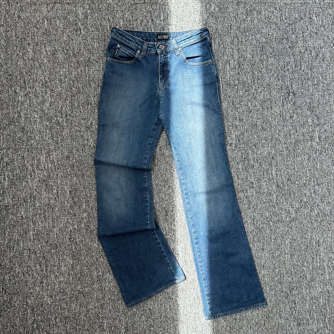 아르마니 진스 세미부츠컷 데님 팬츠 상품이미지1