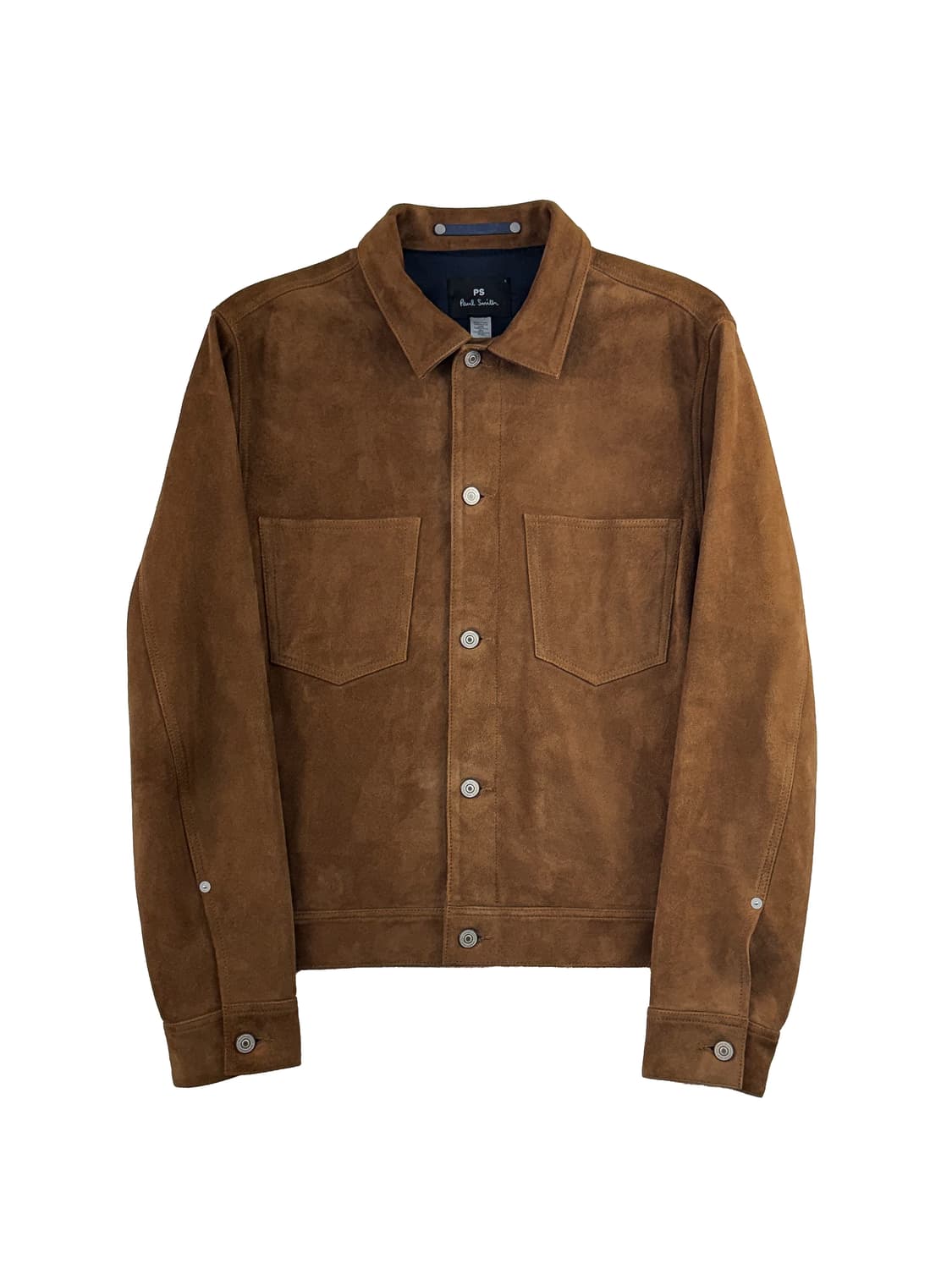 폴 스미스 스웨이드 트러커 가죽자켓 상품이미지1