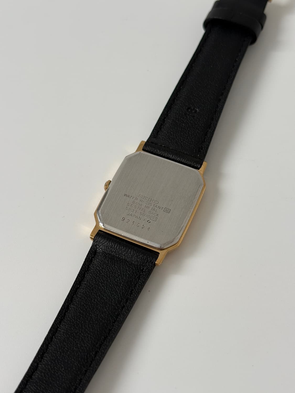 1980s Gold Octagon Case Quartz 상품이미지7