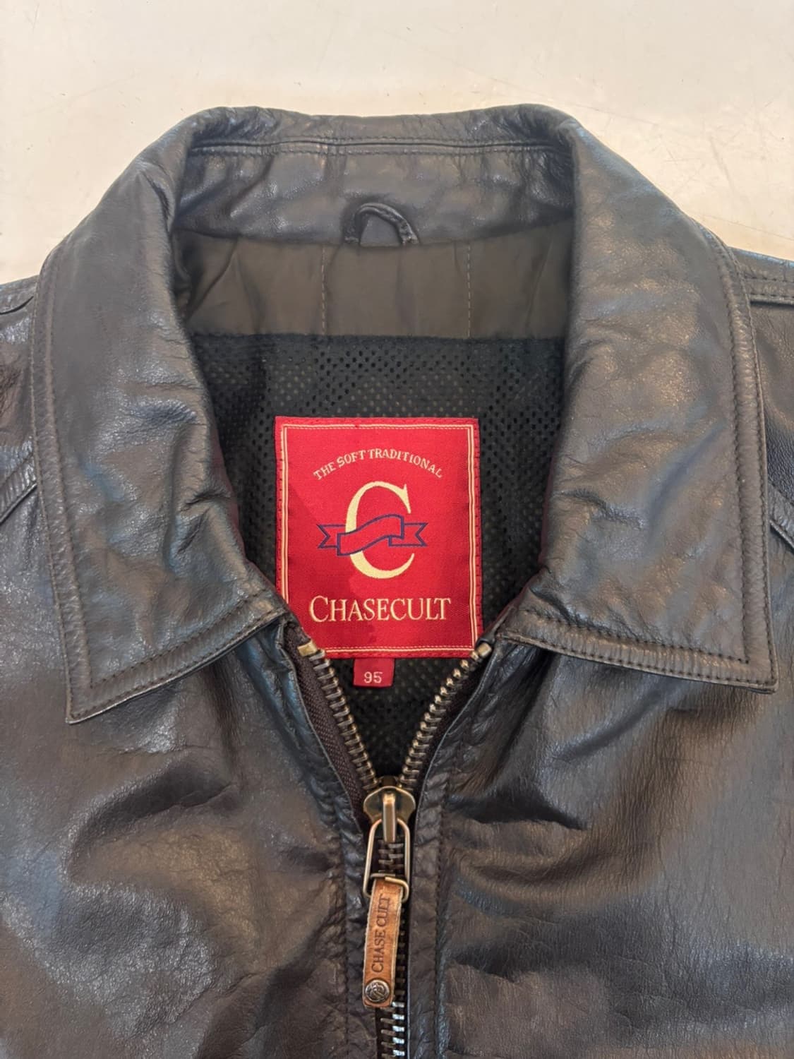 Vintage Chasecult Leather Jacket 상품이미지4
