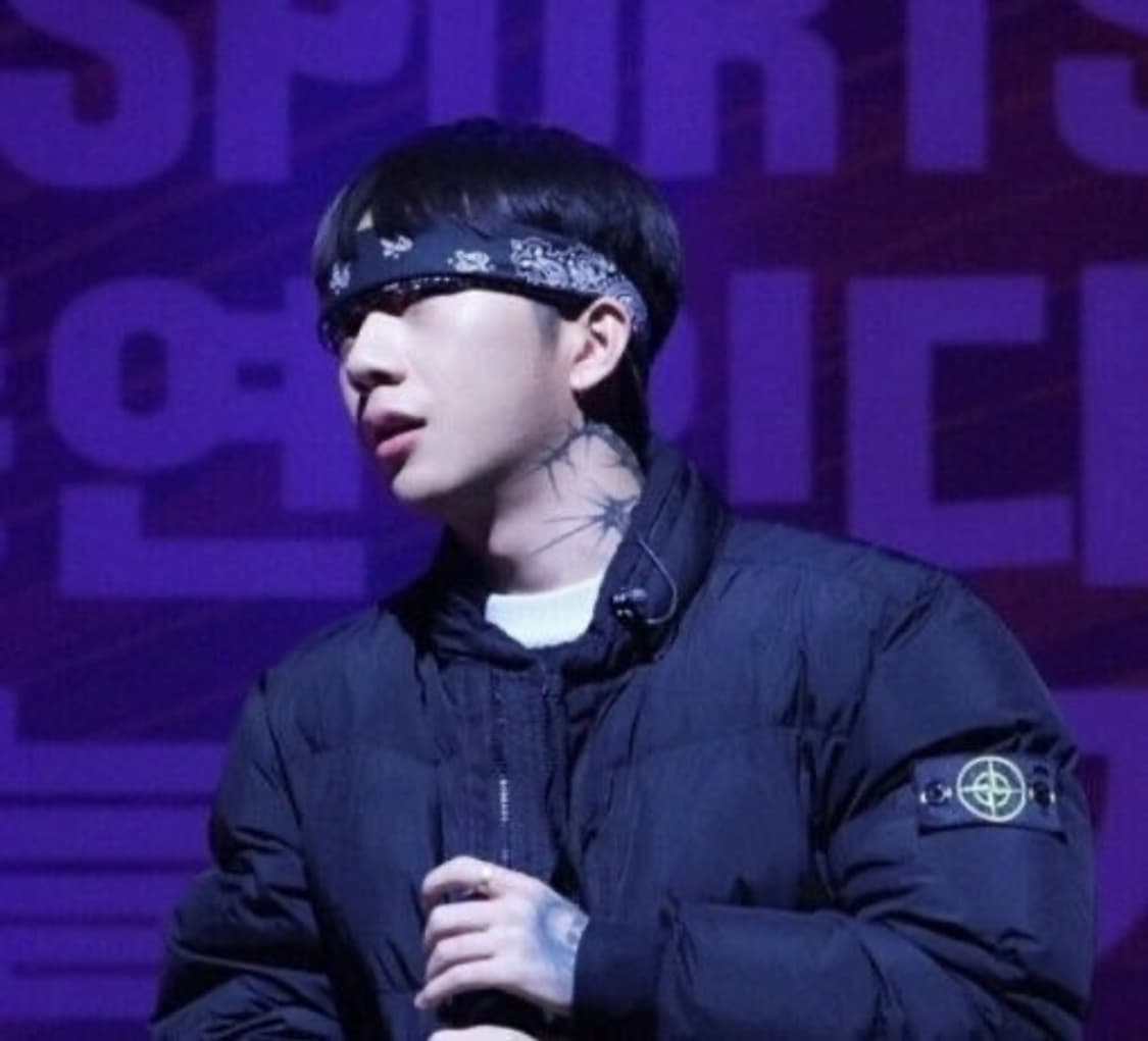 [L] 17fw 스톤아일랜드 우원재 패딩 후드x 시보리o 상품이미지1