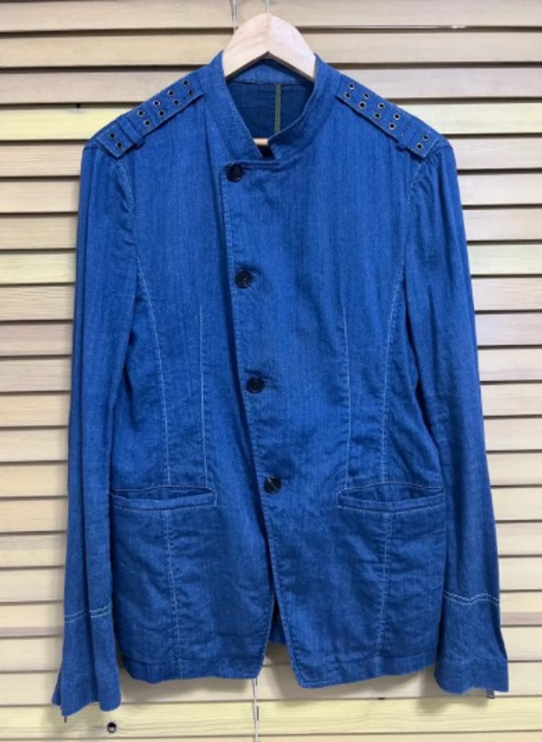 시스템 남성 청헤지코튼린넨자켓 95 상품이미지2