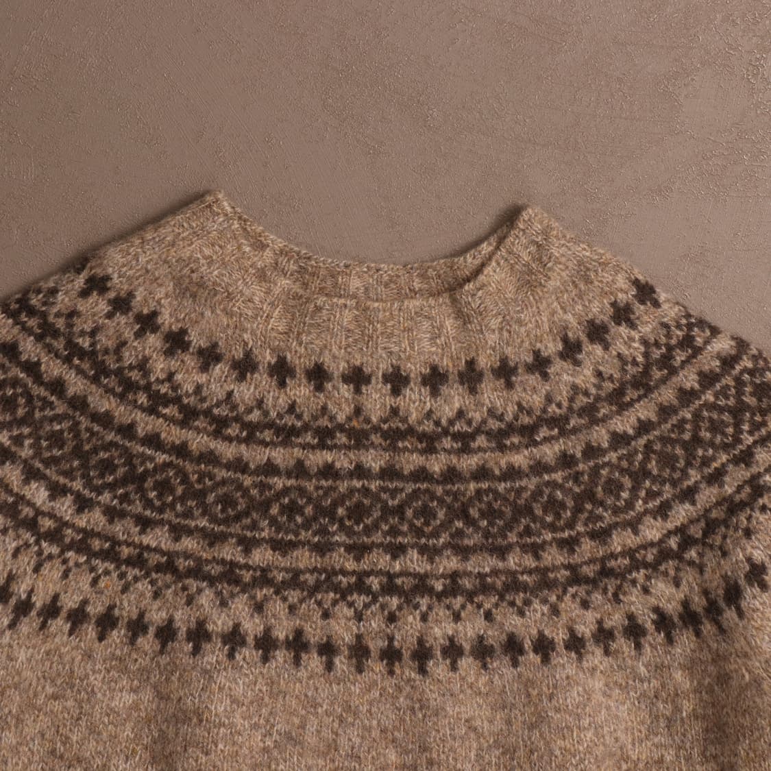 스코틀랜드 노르딕 울 스웨터 A1866 상품이미지2