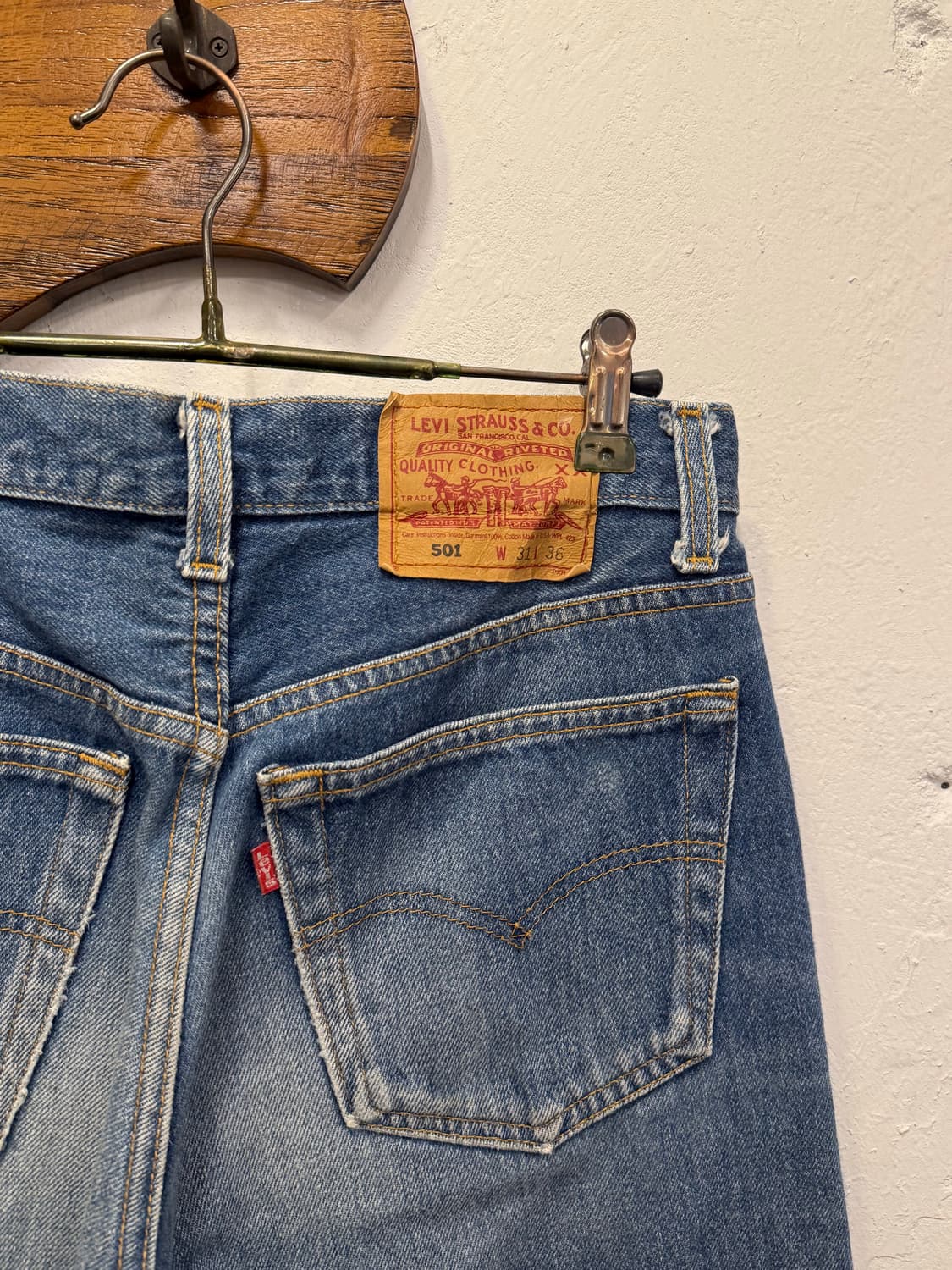 29.5) 90s USA Levi’s 501 Regular Straigh 상품이미지3