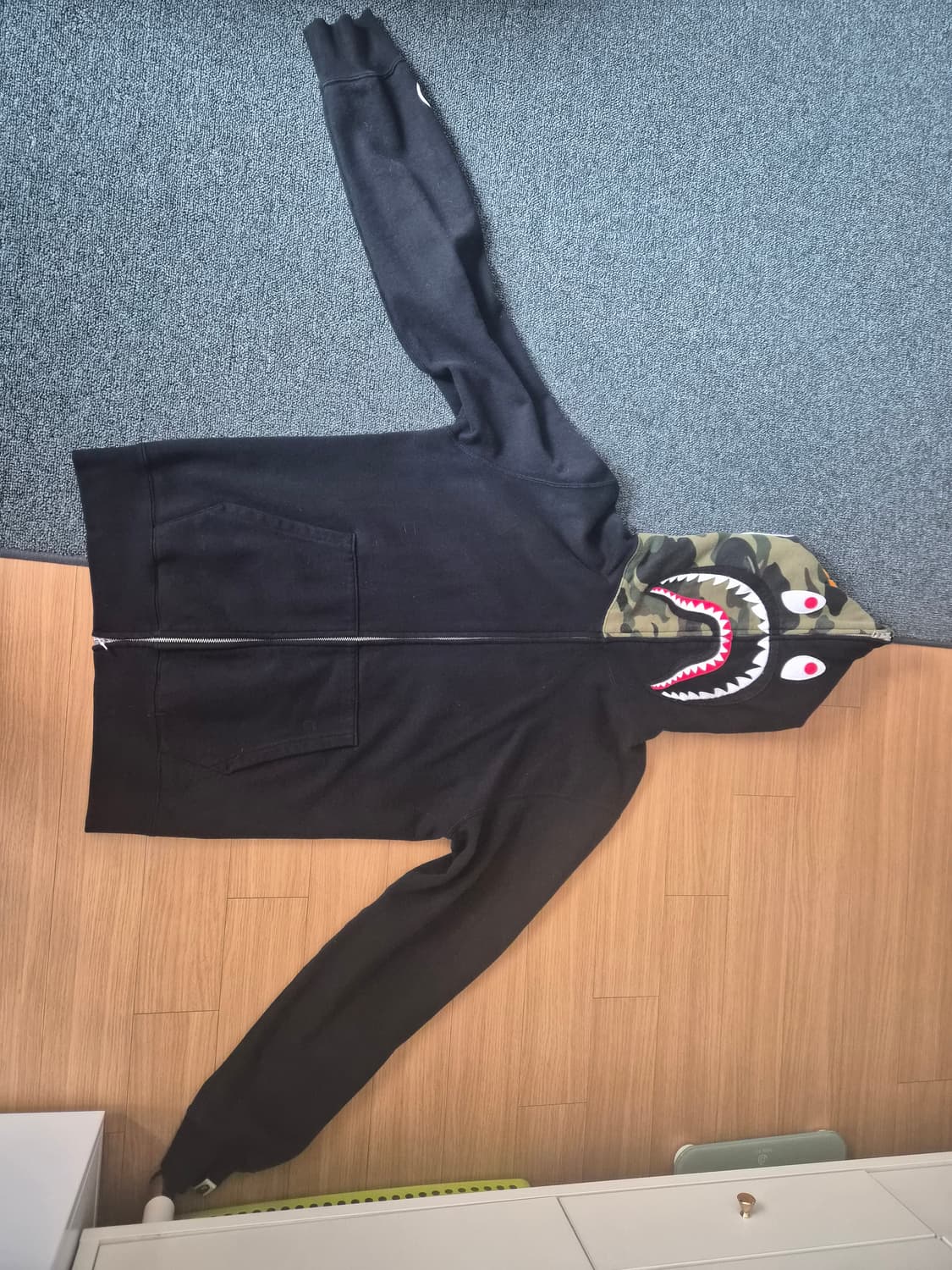 샤크 베이프 후드집업  상품이미지4