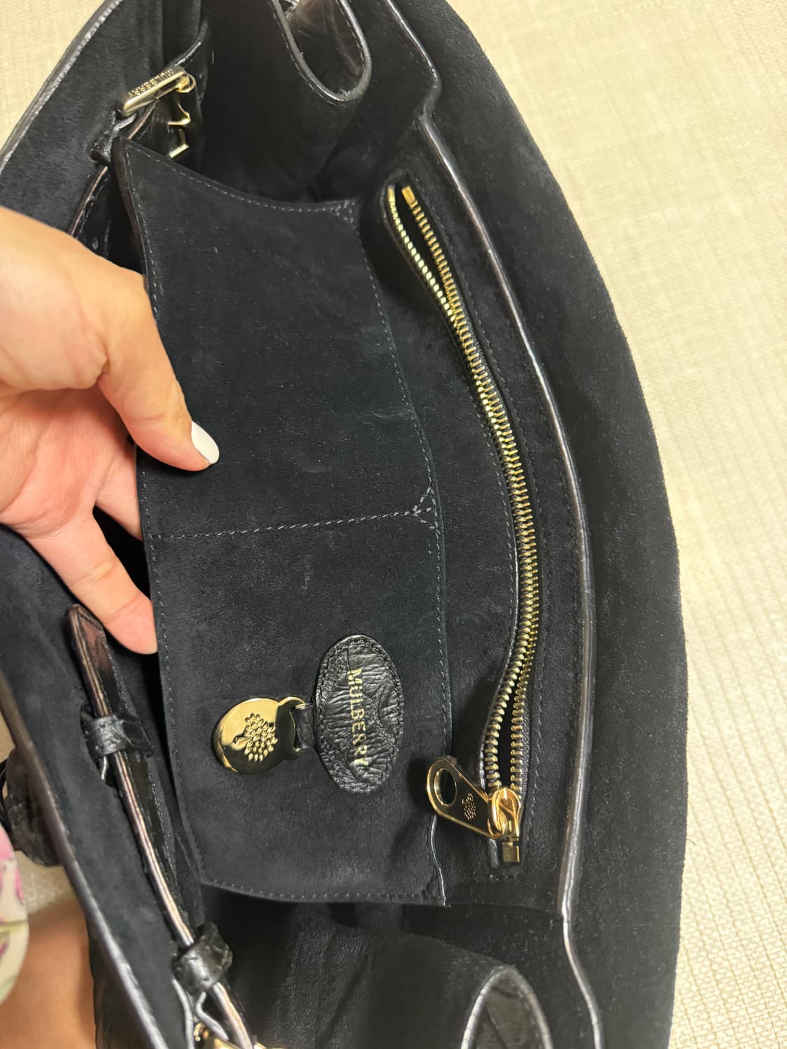 멀버리 베이스워터 파이톤 상품이미지4