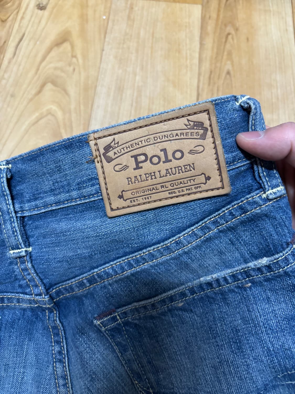 90s 폴로 랄프 로렌 빈티지 데님진 상품이미지2
