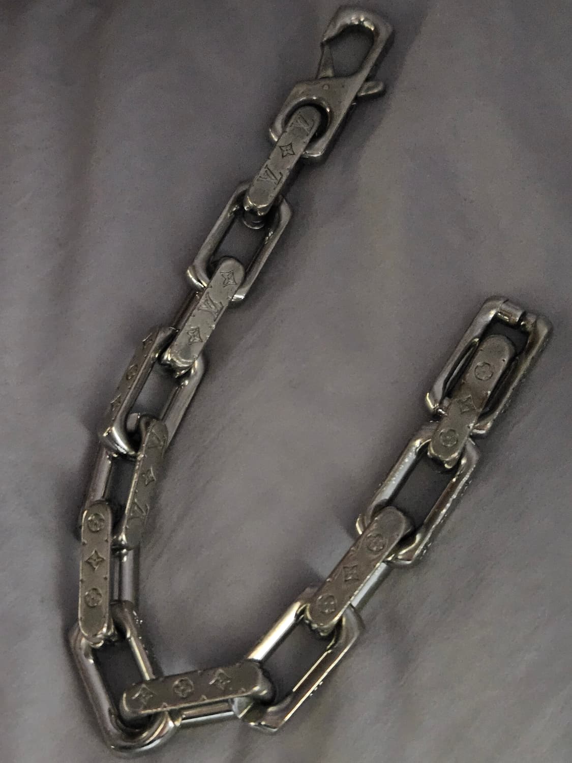 루이비통 모노그램 체인 팔찌 M64223 (M사이즈)
 상품이미지5