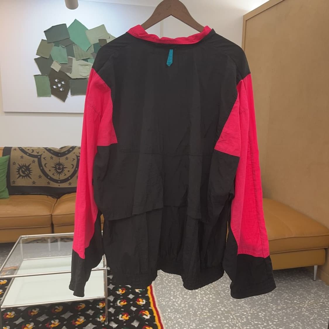 푸마 올드스쿨 레트로 멀티컬러 아노락 바람막이 XL C07854 상품이미지4