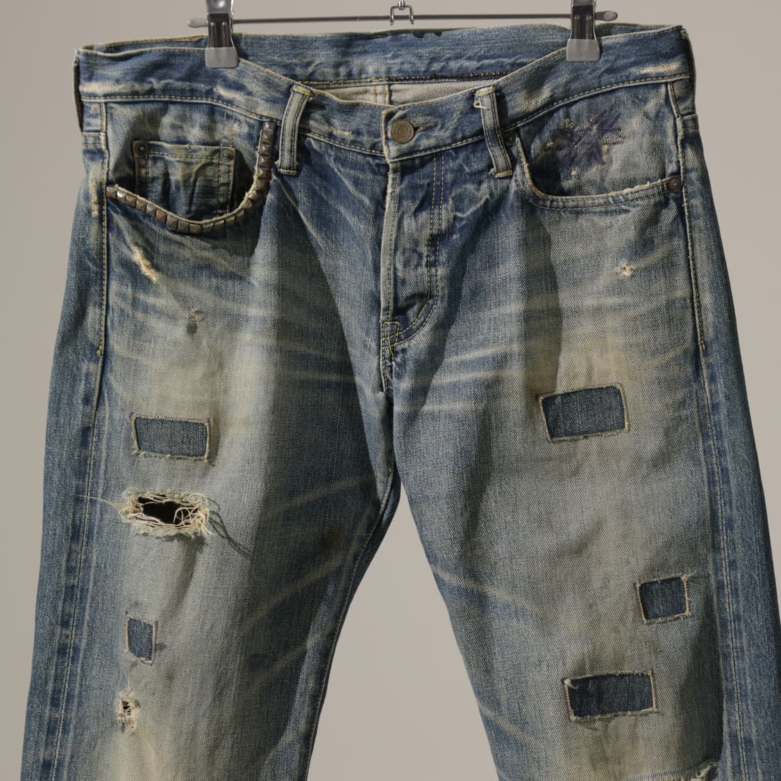 90s 히스테릭 글래머 셀비지 데님 상품이미지2