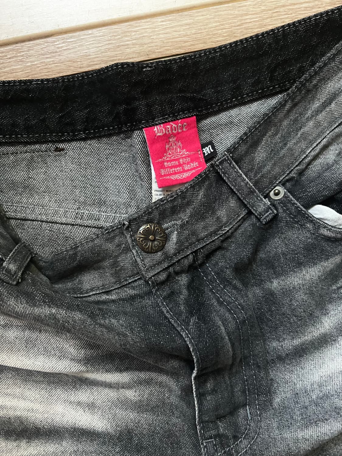 배디 , 워싱 부츠컷 ( 블랙 M ) 상품이미지2