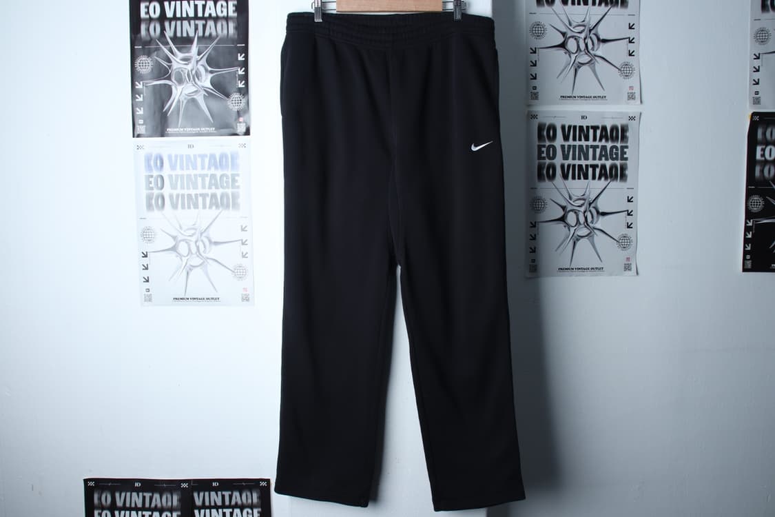 (L-XL) 나이키 트레이닝복 바지 블랙 무지 스웻 기모-P9749 상품이미지2