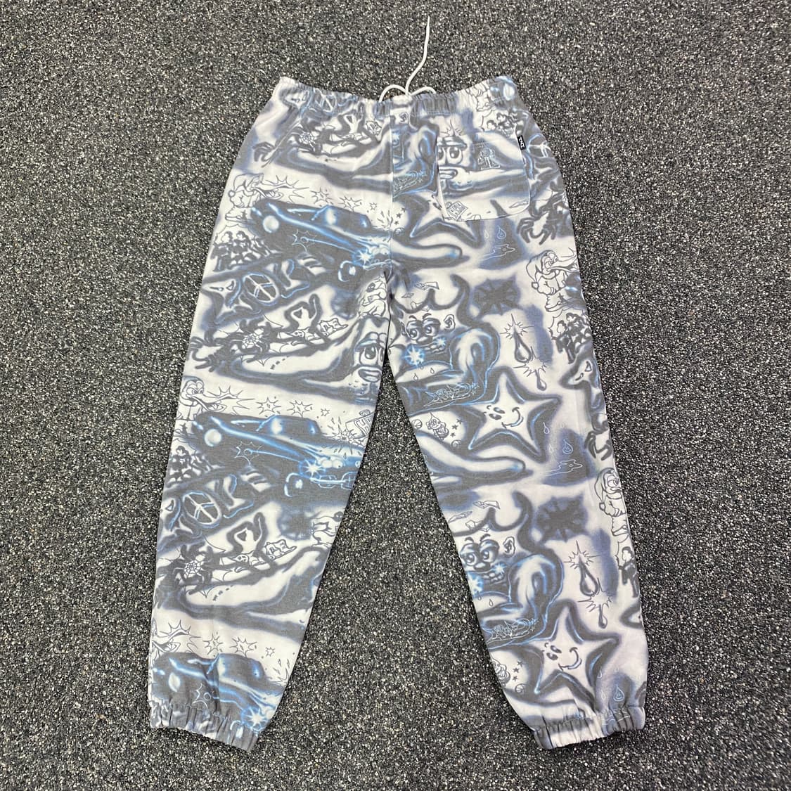 디스이즈네버댓 그래피티 아이보리 스웻 팬츠 B3610 상품이미지5