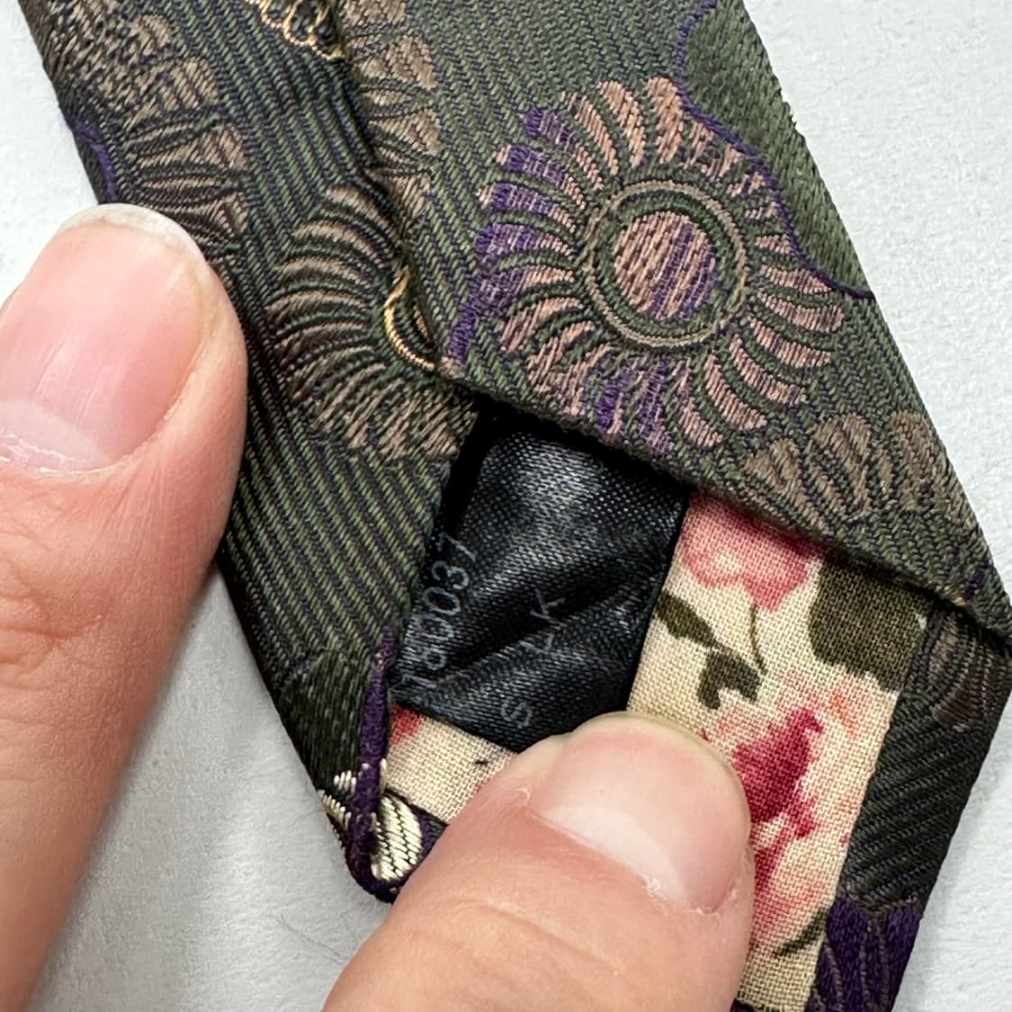 폴스미스 패턴 실크 넥타이 상품이미지6