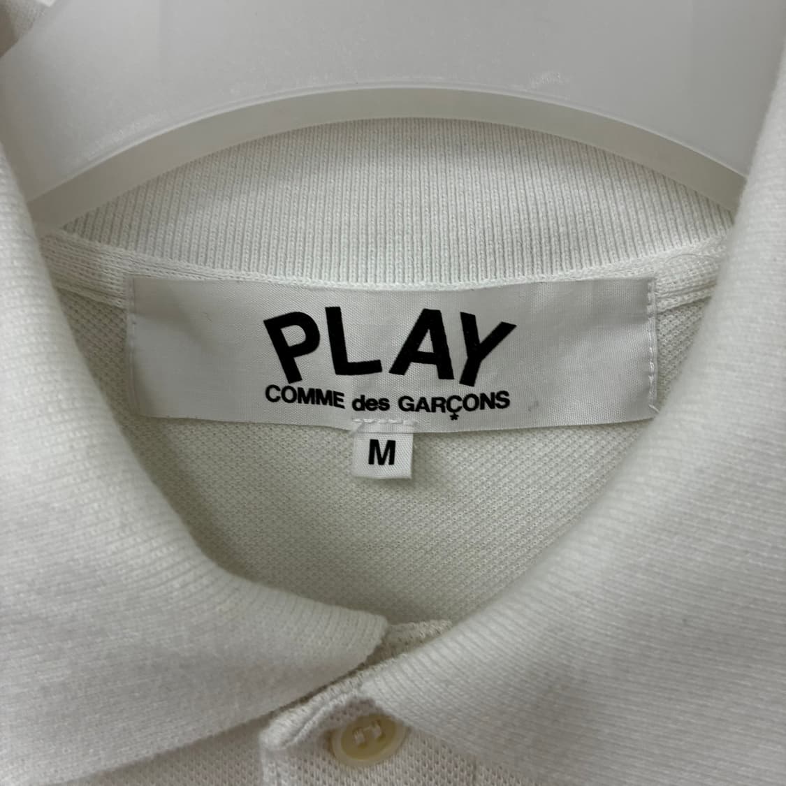 꼼데가르송 플레이 하트와펜 폴로 카라 반팔 티셔츠 상품이미지5