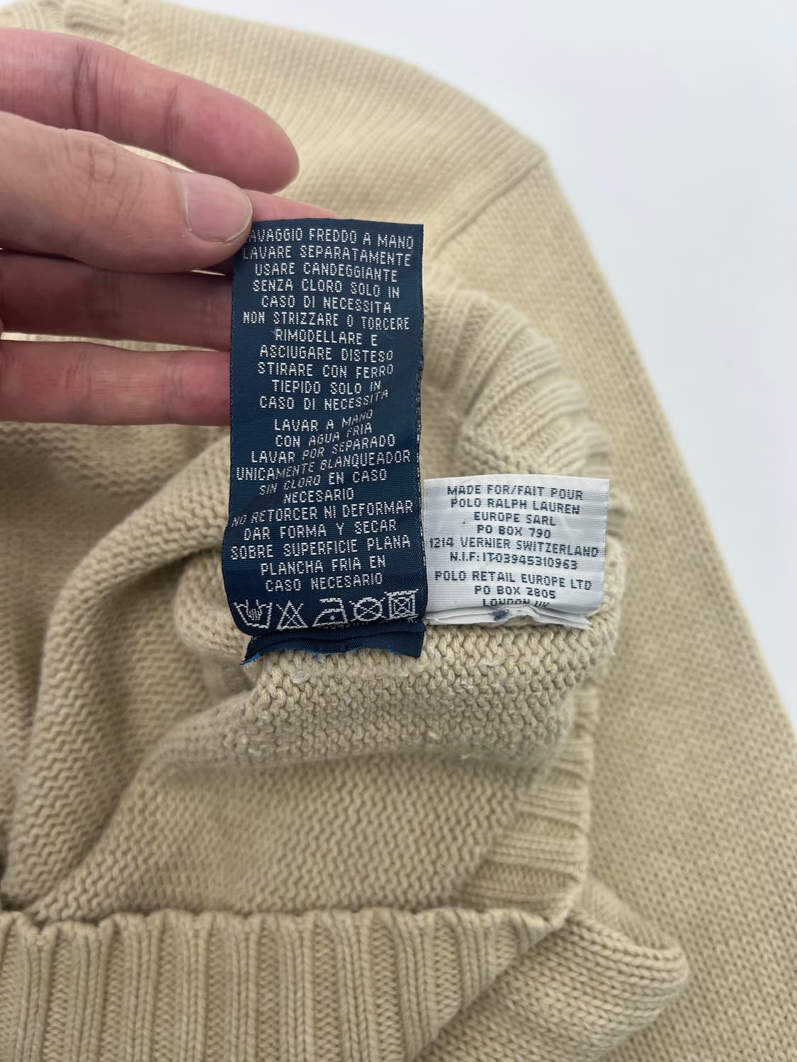 폴로 랄프로렌 코튼 니트 상품이미지5