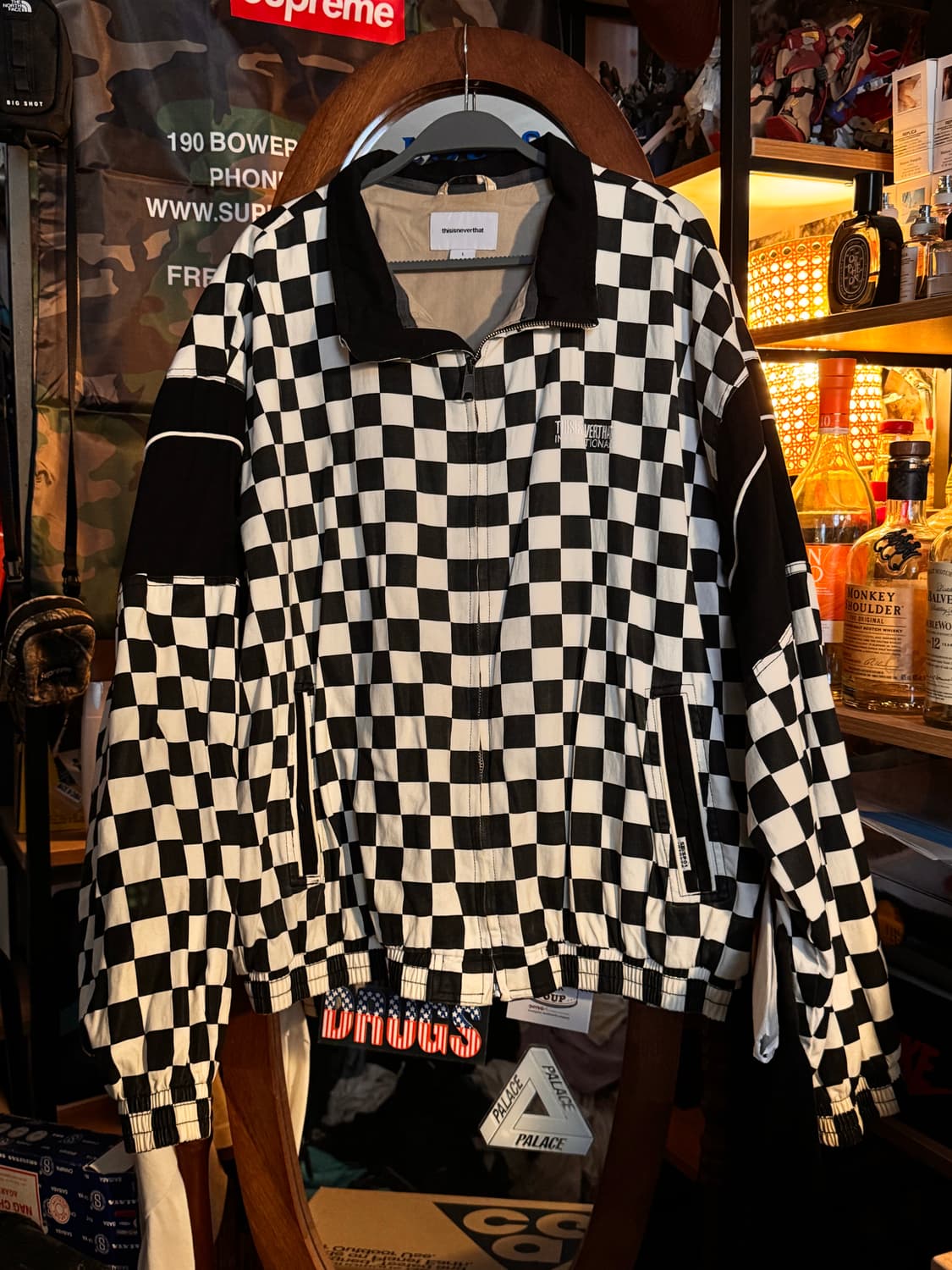 L 디스이즈네버댓 체크 자켓 상품이미지1