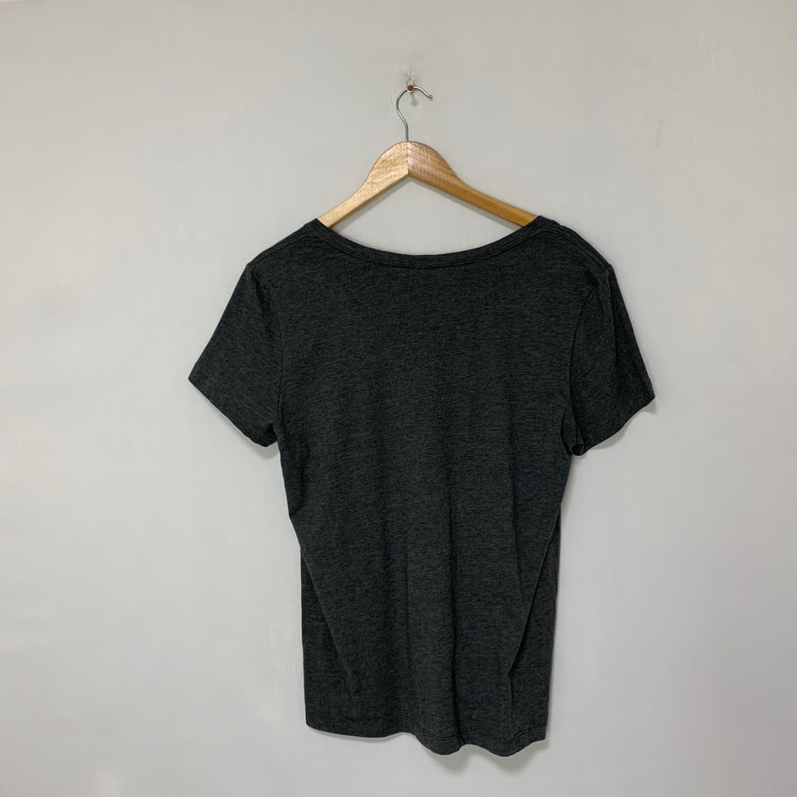 할리 데이비슨 빈티지 프린팅 브이넥 티셔츠 차콜 XL 상품이미지3