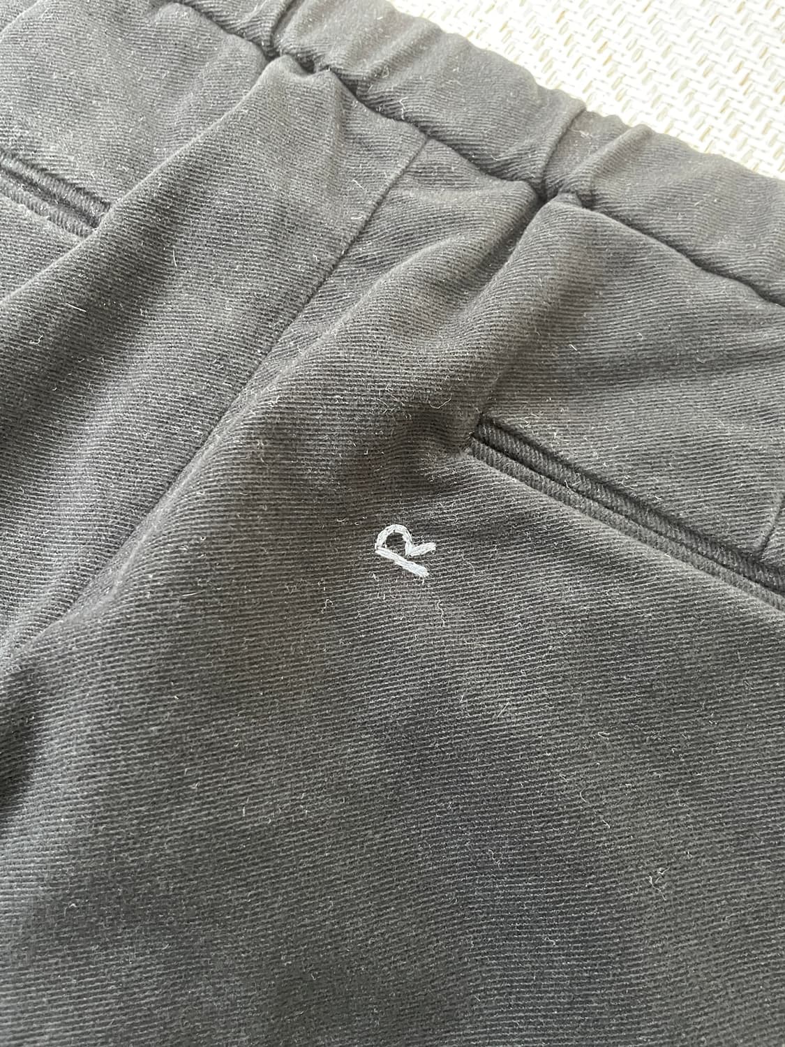 45rpm 블랙 코튼팬츠  J03887 상품이미지5