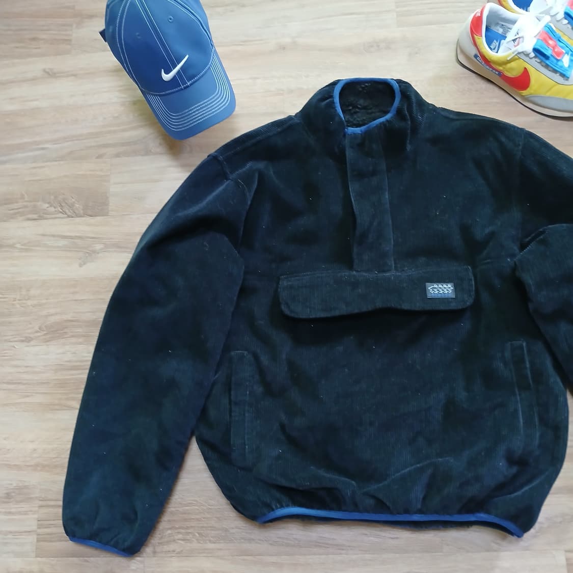 stussy 스투시 도톰 코듀로이 양털 아노락 자켓 패딩 상품이미지5