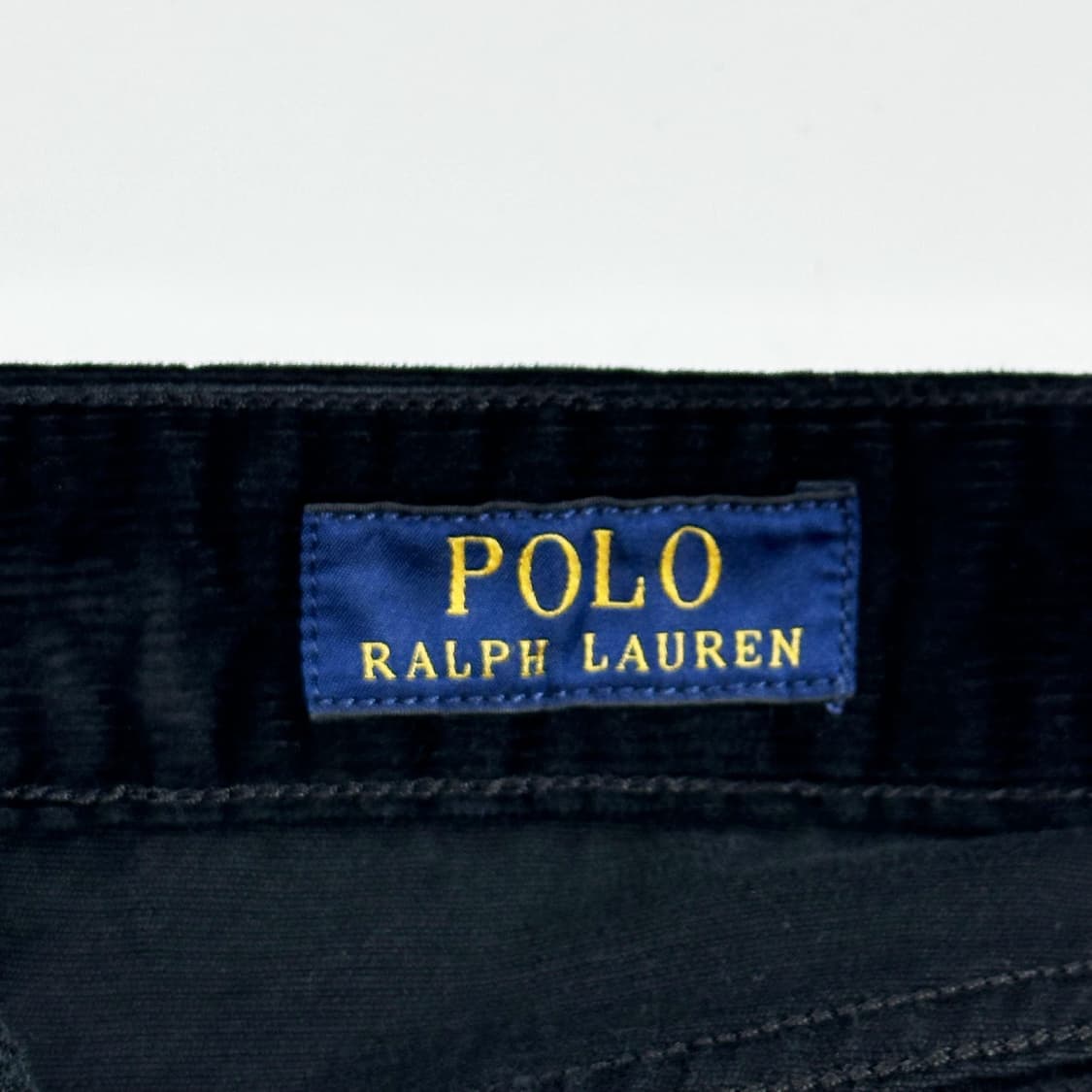 34 폴로 랄프로렌 레귤러 코듀로이 팬츠 블랙 상품이미지6