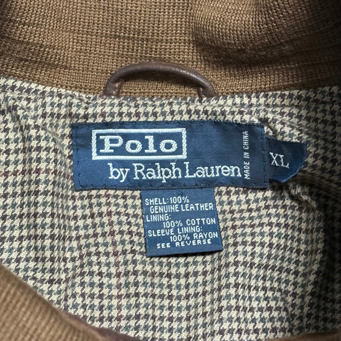 90s 폴로 스웨이드 바라쿠타 자켓 다크브라운 상품이미지4