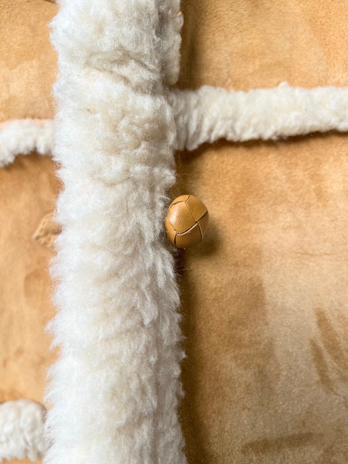 90s MASSINI EXCLUSIVE 리얼 양가죽 시어링 자켓 상품이미지9