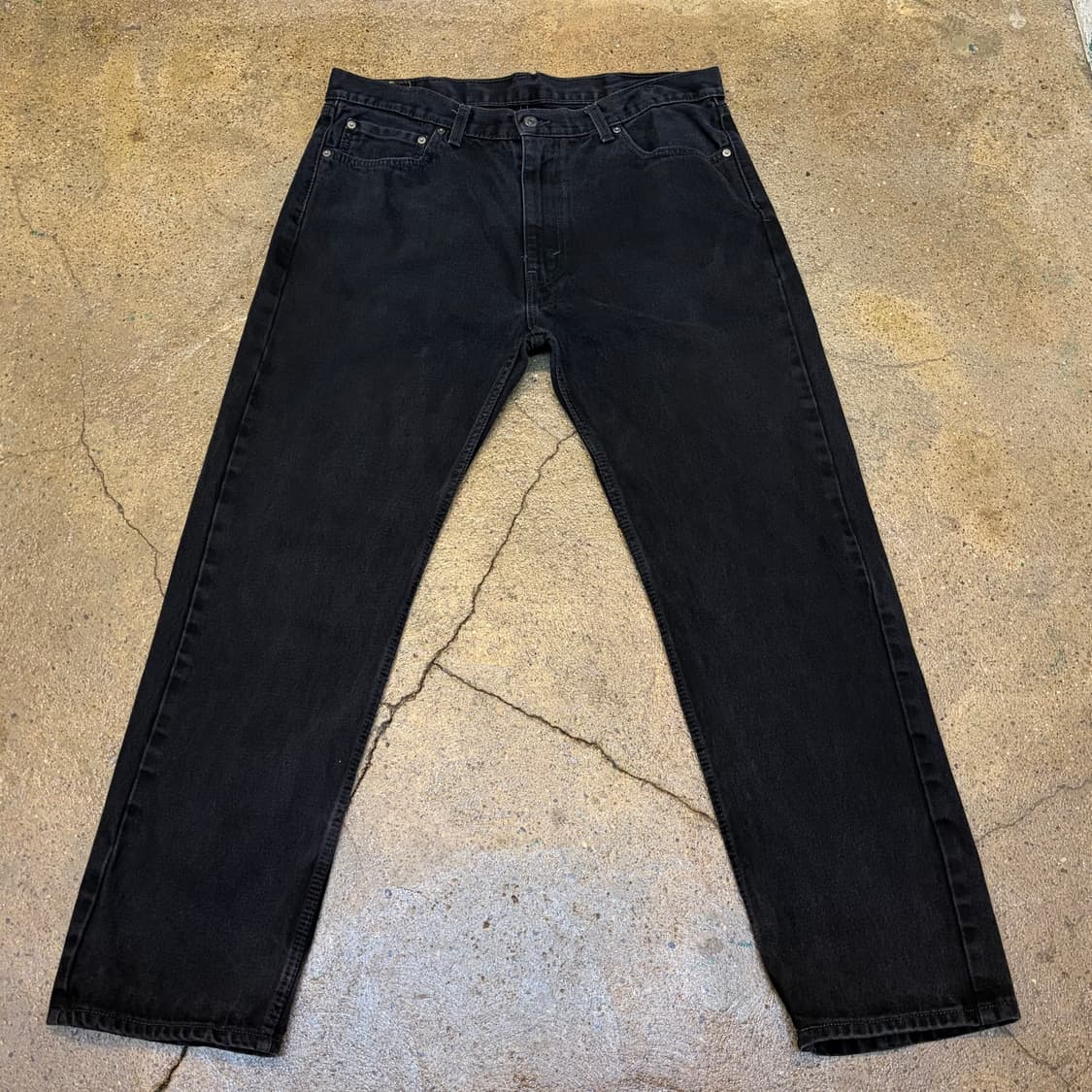 10s 미국 빈티지 리바이스 505 블랙진 청바지 상품이미지1