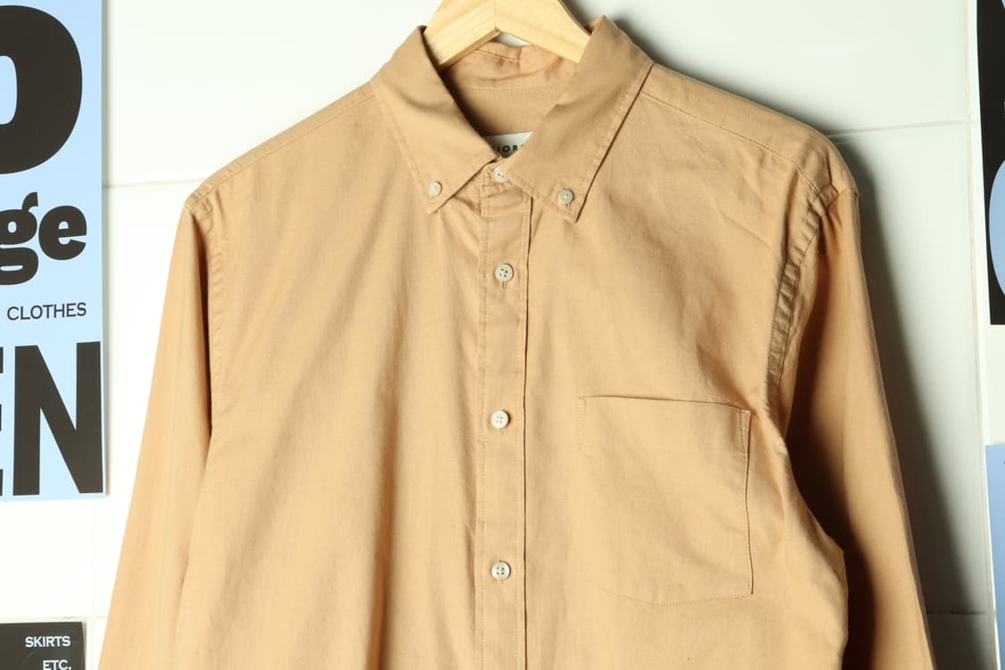 (L-XL) 지오다노 셔츠 남방 무지 솔리드 아메카지-H31924 상품이미지3