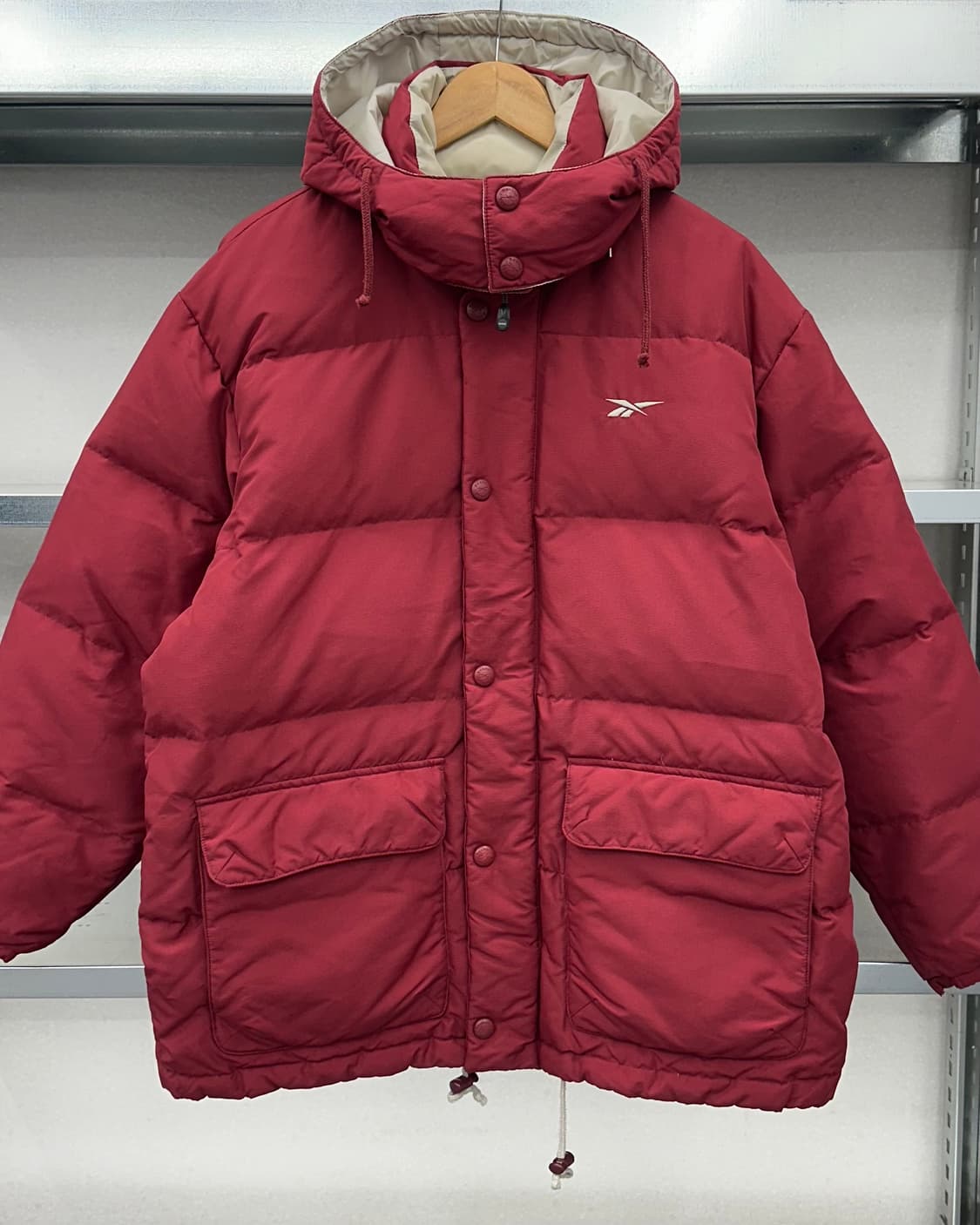 (105)90'S 리복 양면 오리털 패딩-M1520 상품이미지2