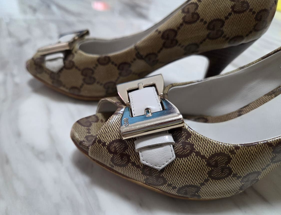 구찌 오픈토 펌프스 힐 상품이미지9