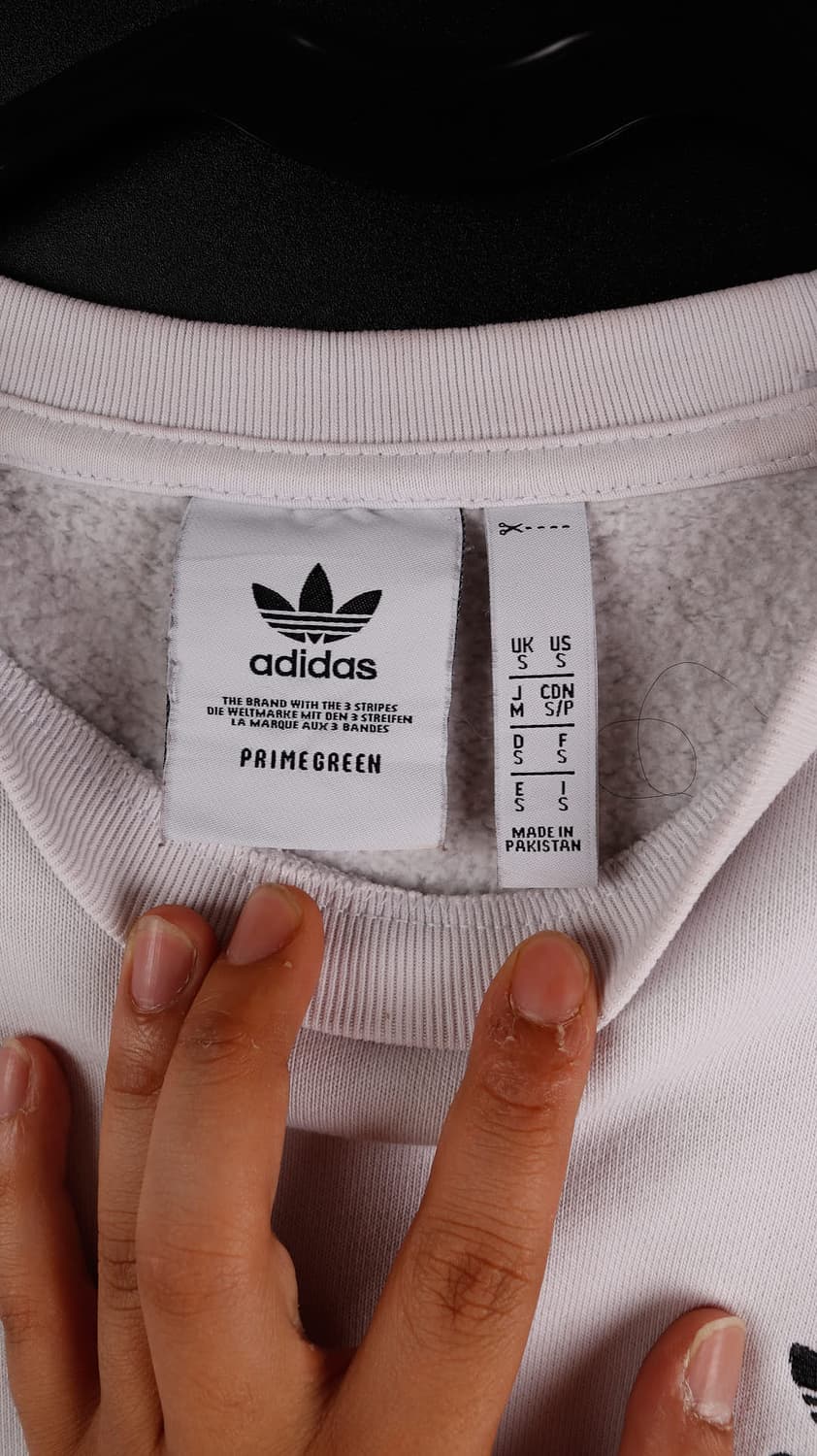 아디다스 로고 자수 맨투맨 상품이미지2