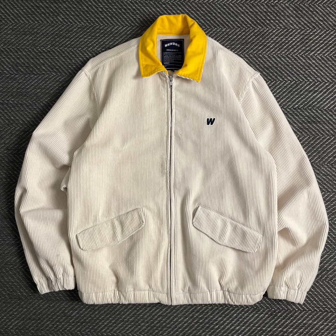 위캔더스 코듀로이 워크 자켓 브라운o 3681 상품이미지1