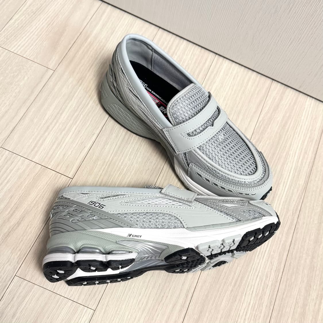 (240) 뉴발란스 1906 로퍼 그레이 실버 상품이미지2