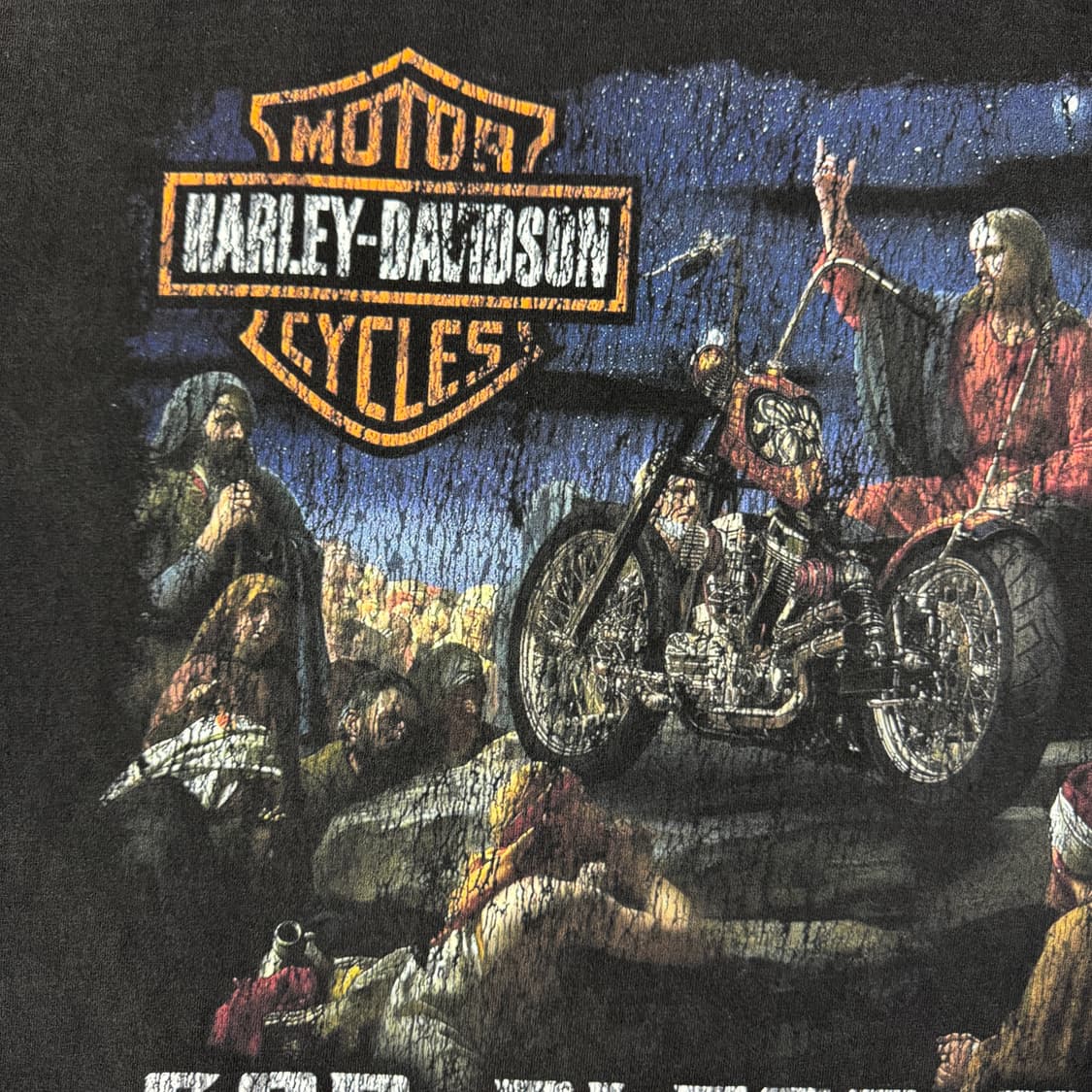 Harley Davidson Jesus 할리데이비슨 지저스 부틀렉 티셔츠 상품이미지8