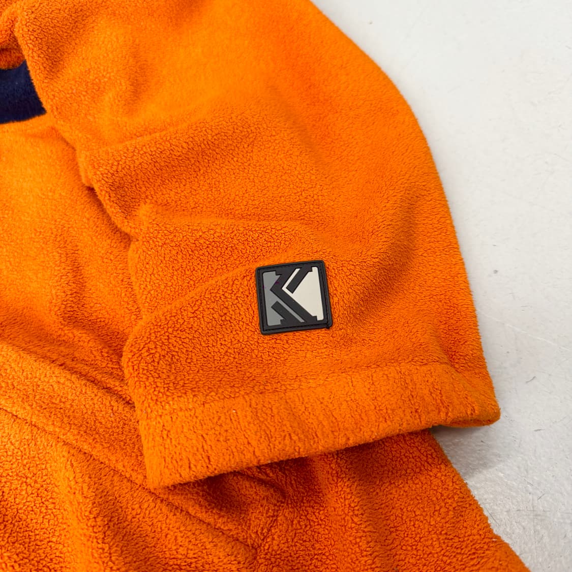 칼카니 빅로고 올드스쿨 플리스 오버핏 후드티 상품이미지4