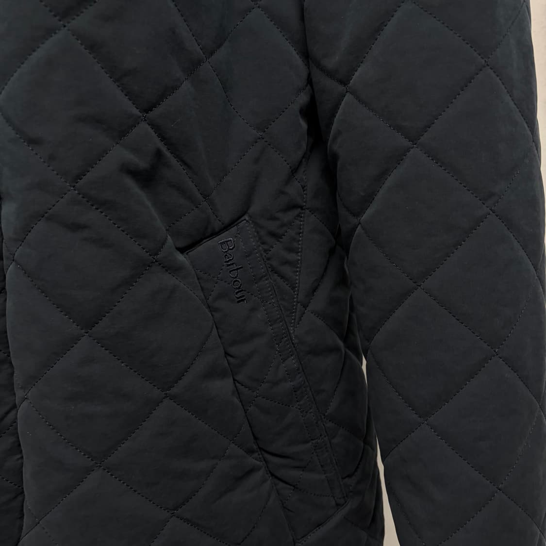 바버 타탄 퀄팅 자켓 상품이미지4