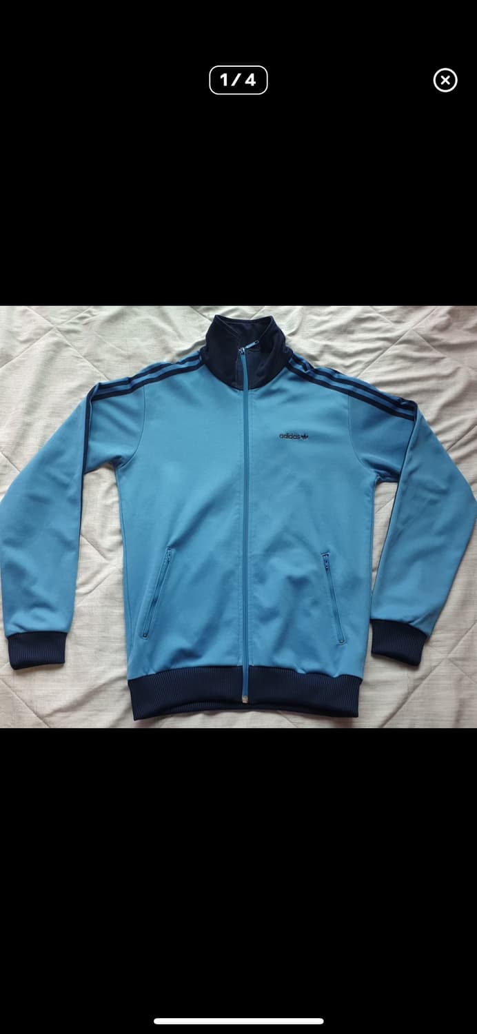 아디다스 베켄바우어 블루 네이비 트랙탑 져지 상품이미지1