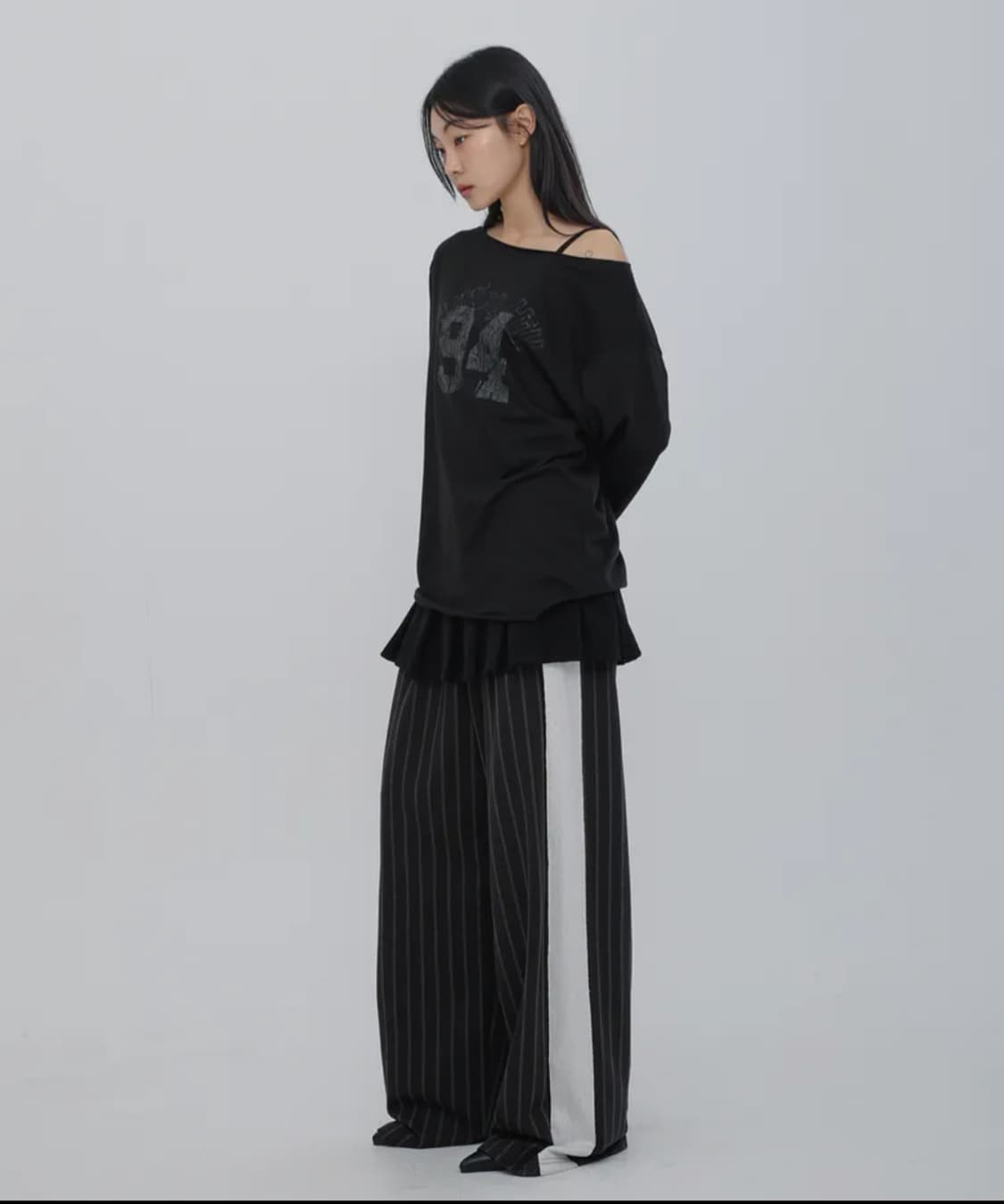 칙스 노팅힐 페미닌 원숄더 롱 슬리브 상품이미지2