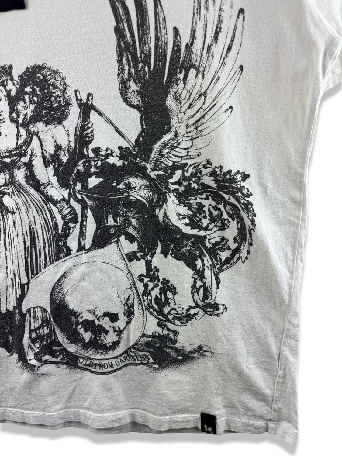 JPN 크레이지 데빌 판화 그래픽 티셔츠2672 상품이미지5