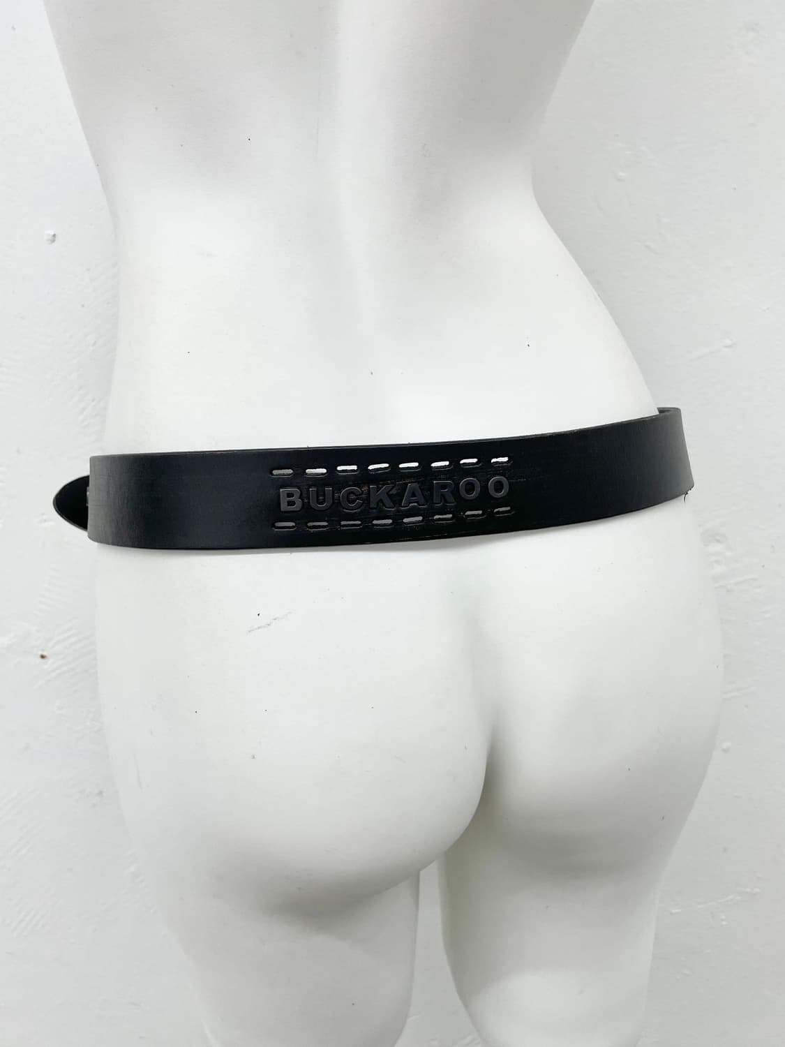 버커루 리얼레더 펀칭 버클 벨트 상품이미지4