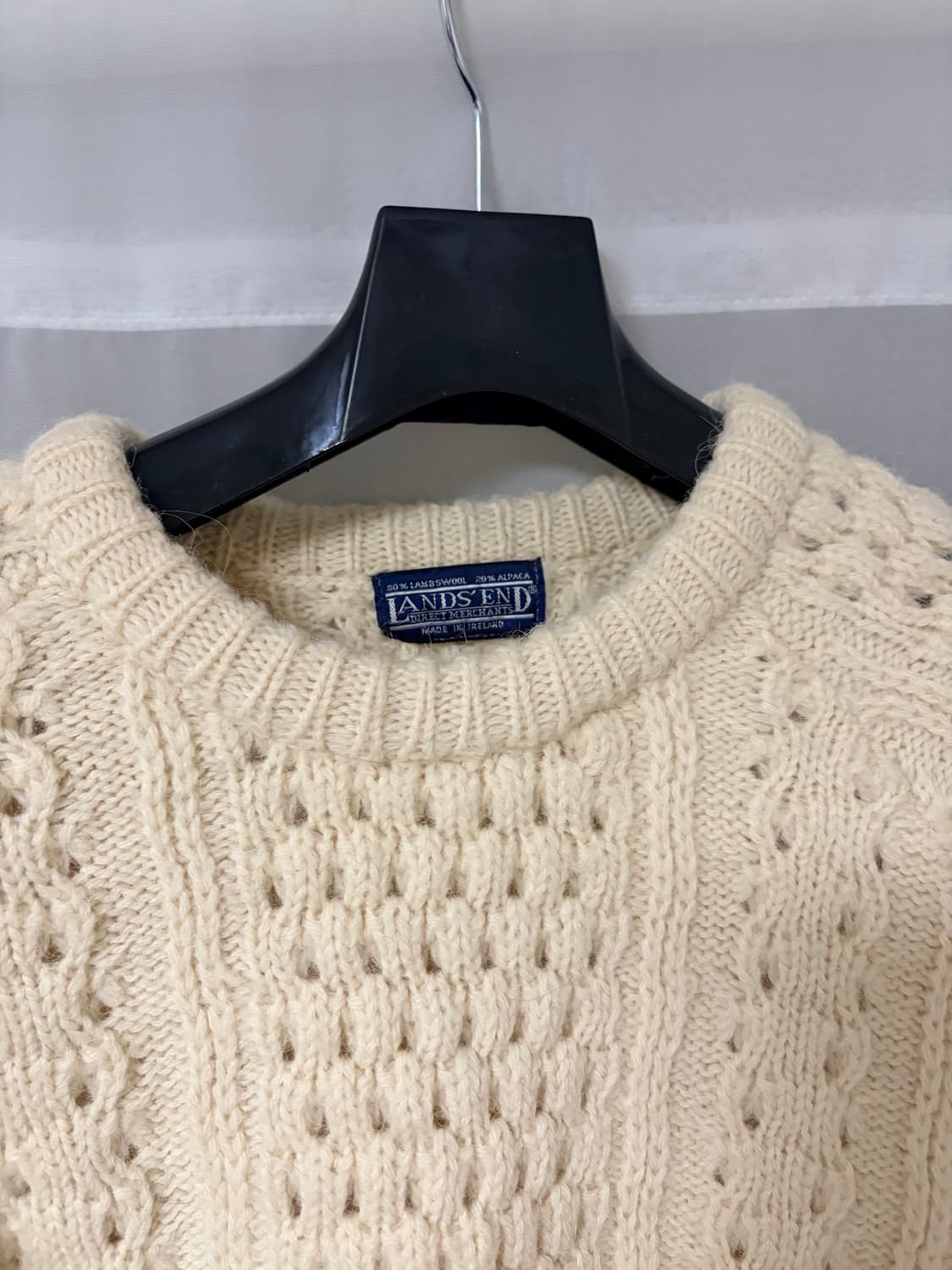 랄프로렌 아이보리 니트 상품이미지2