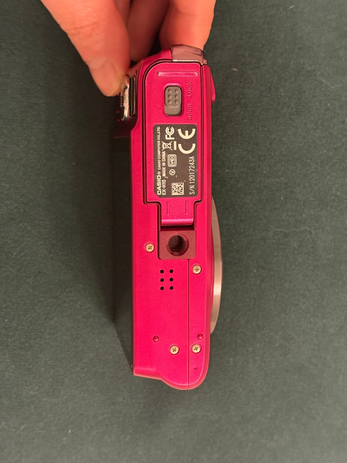 카시오 엑슬림 h10 핑크  상품이미지6