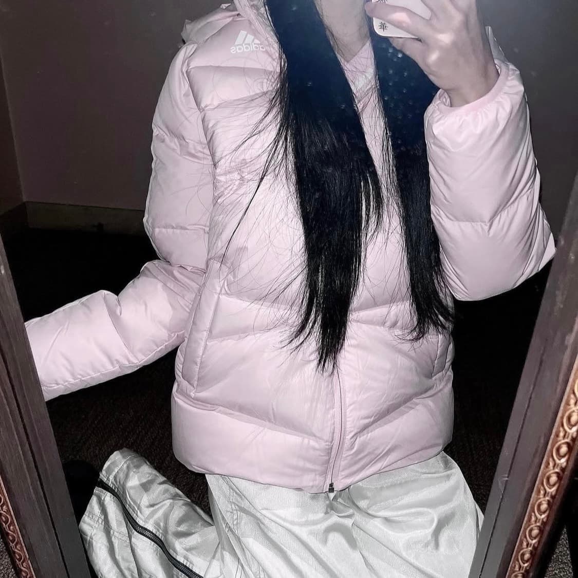 [새상품] 아디다스 3S 다운 패딩 핑크 상품이미지6