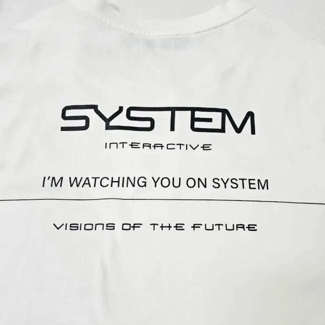 SYSTEM 인터랙티브 반팔 티셔츠 95사이즈 상품이미지4