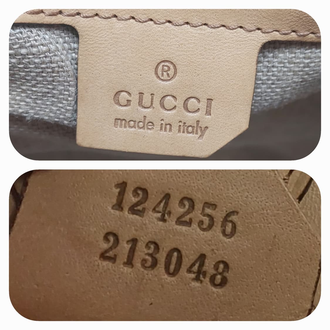 구찌 빈티지 레더 숄더 호보백 (정품) 상품이미지9