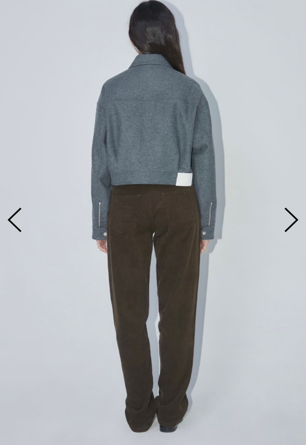 WMM 스튜디오 울 집업 자켓 상품이미지2