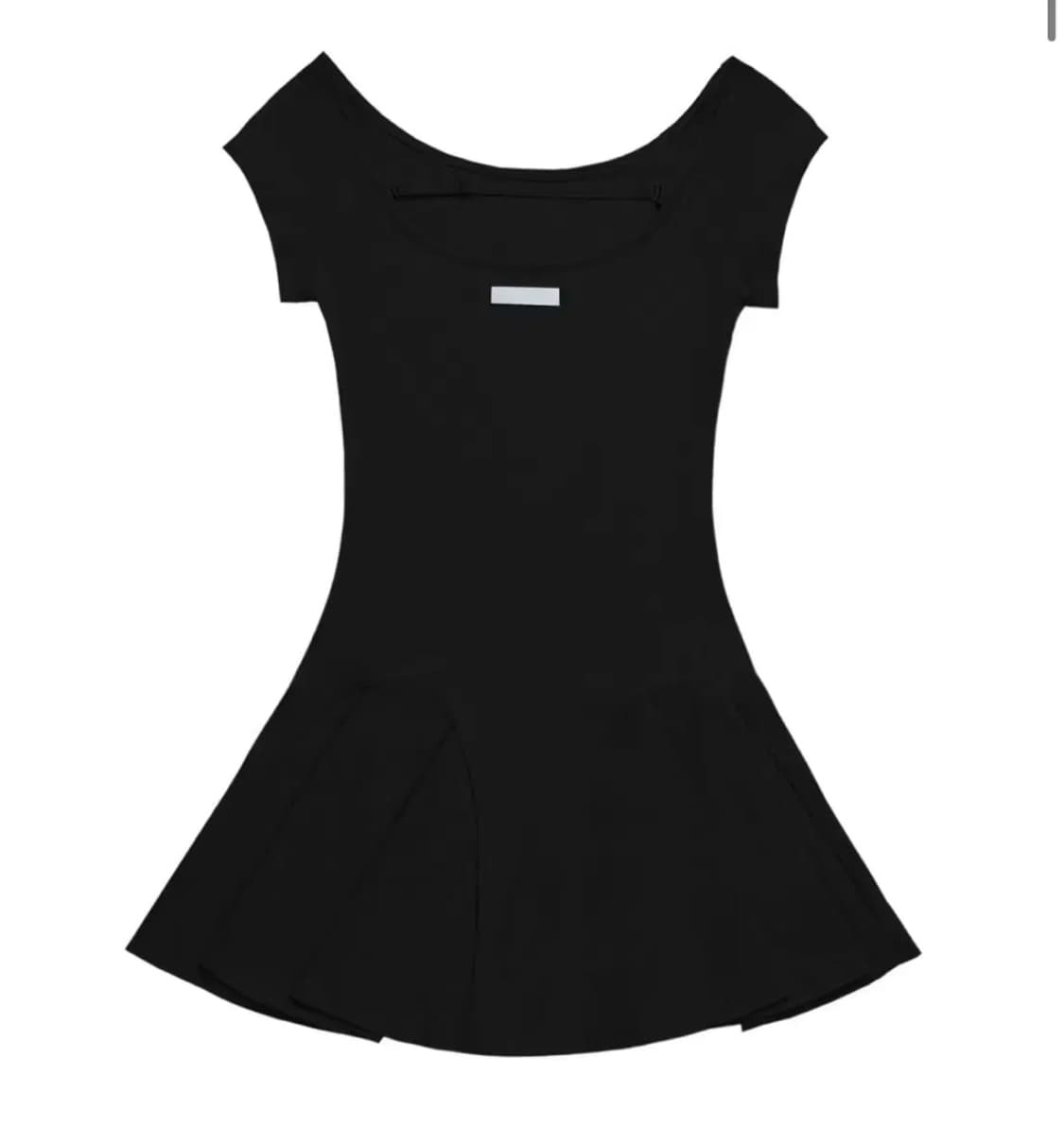 1사이즈) OJOS 오호스 i:e Fluid Capsleeve Dress 상품이미지1