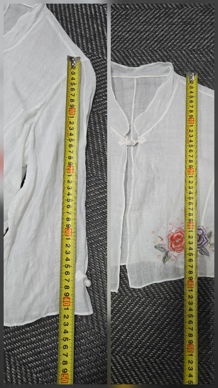 씨실 CISIL 모시 원피스  꽃자수 모시 원피스 세트 상품이미지4