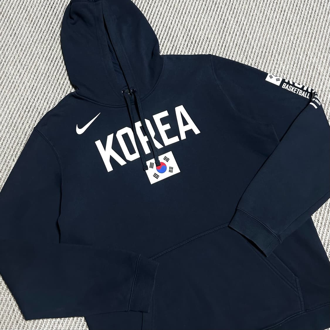 [L] Nike 나이키 코리아 네이비 후드티 상품이미지3